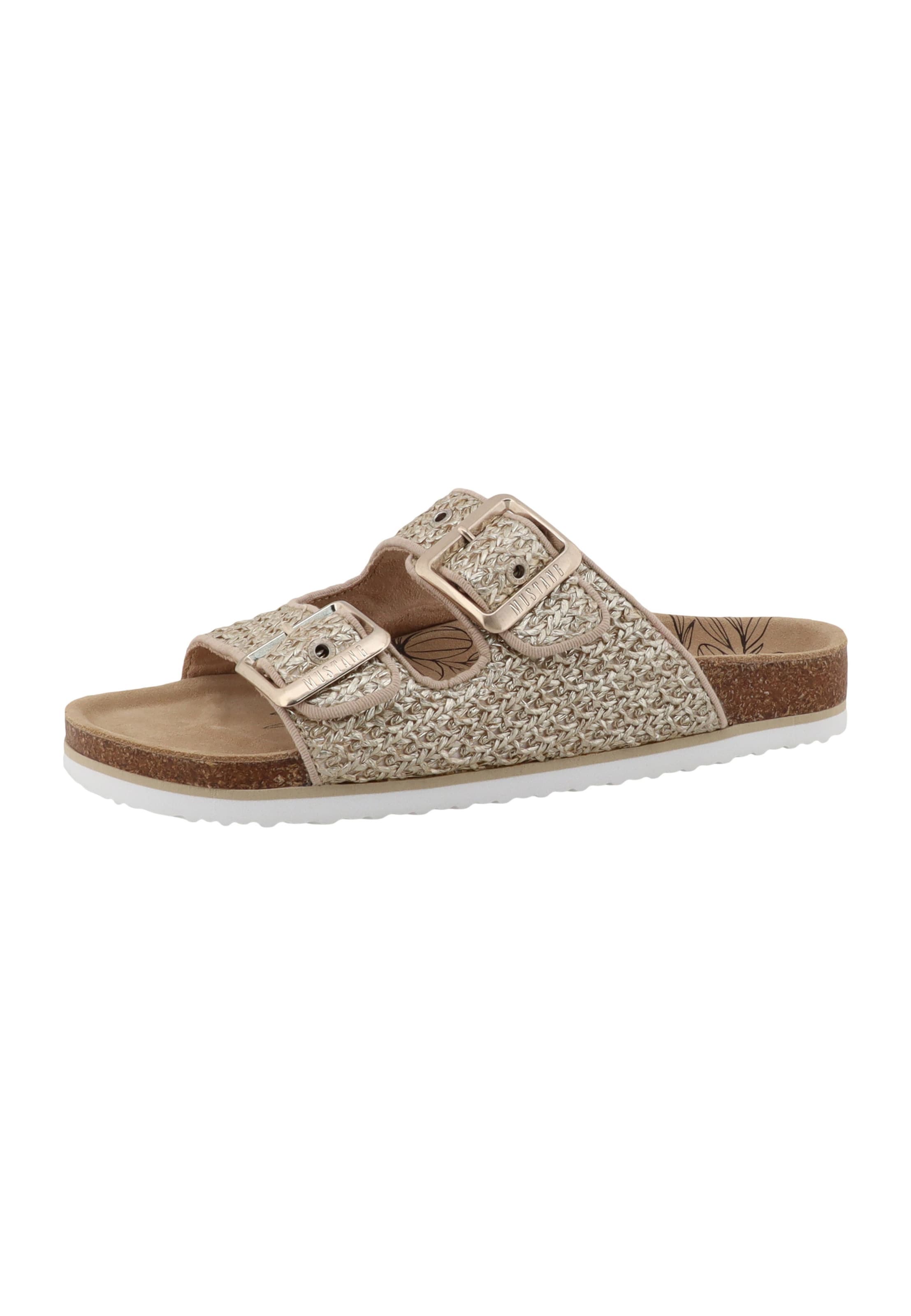 MUSTANG Mule in Beige: front