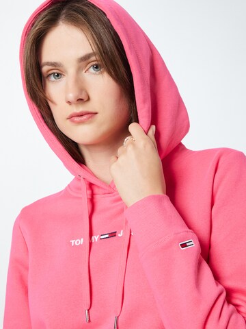 Tommy Jeans Mikina – pink