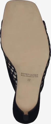 PETER KAISER Pantolette in Schwarz