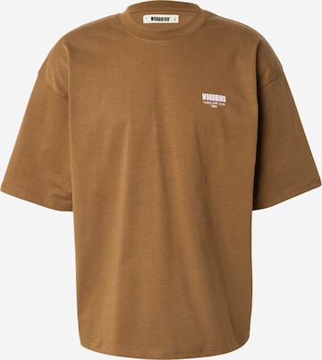 T-Shirt 'Beam Pho' Woodbird en marron : devant