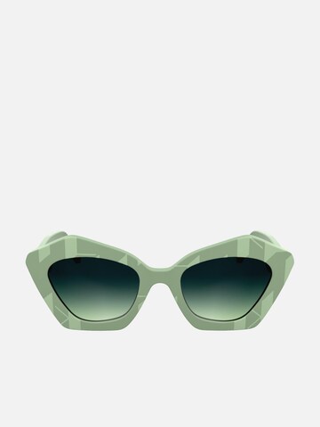 Karl Lagerfeld Zonnebril in Groen