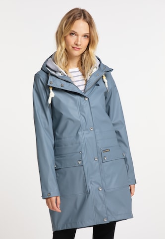 Schmuddelwedda Raincoat in Blue: front