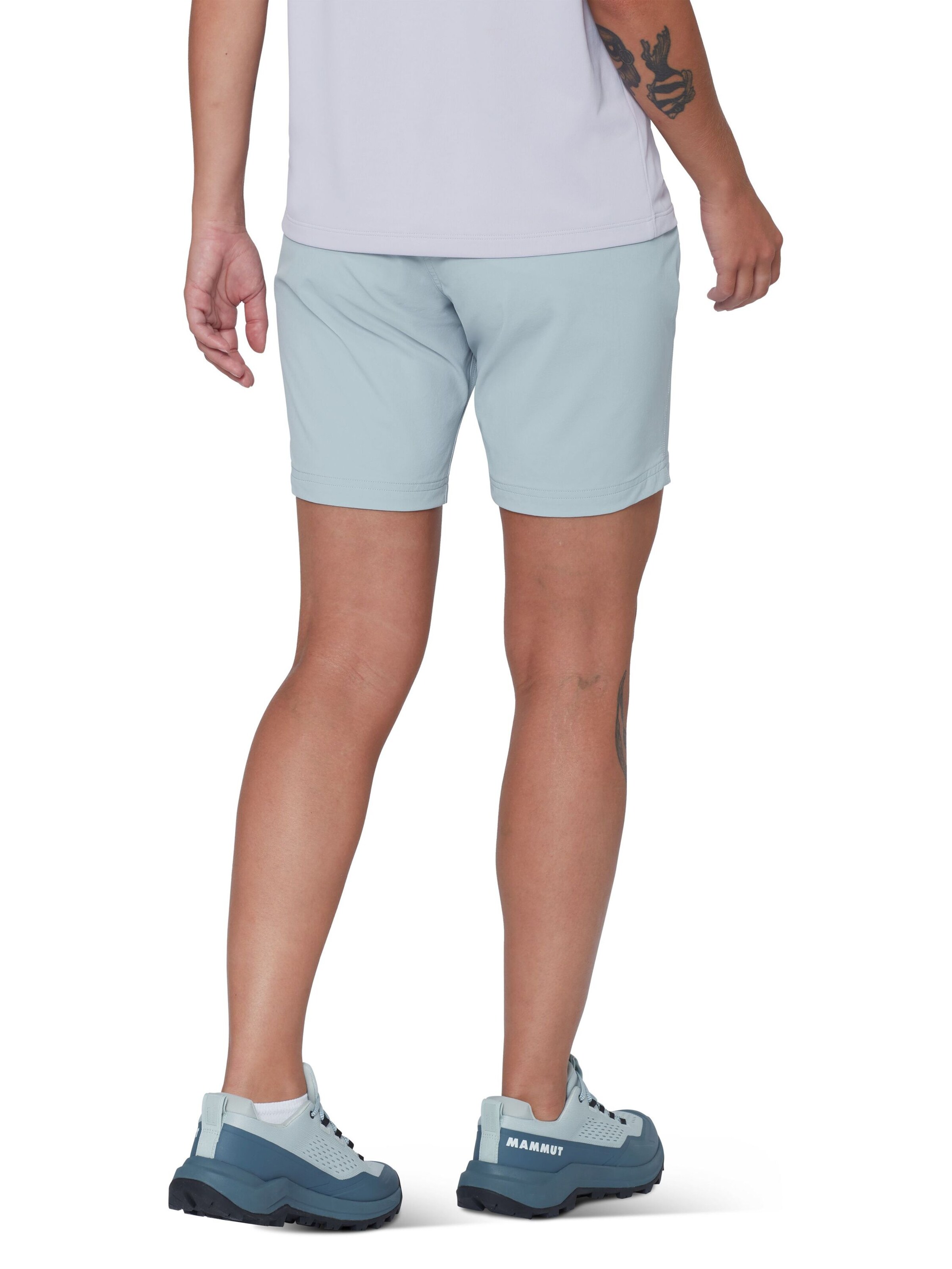 MAMMUT Regular Outdoor Pants 'Hiking V' in Blue