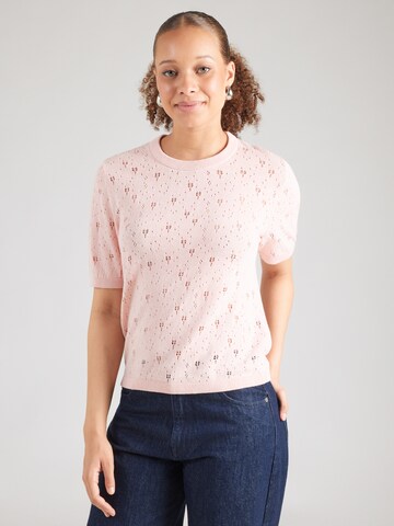 MSCH COPENHAGEN Sweater 'Zelena' in Pink: front