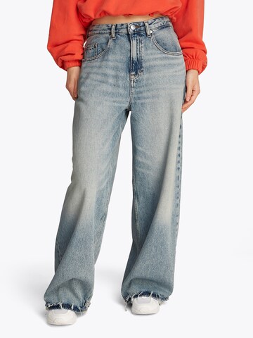 Wide leg Jeans 'CHARLIE REHEM' di Tommy Jeans in blu: frontale