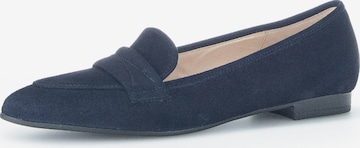 GABOR Classic Flats in Blue: front