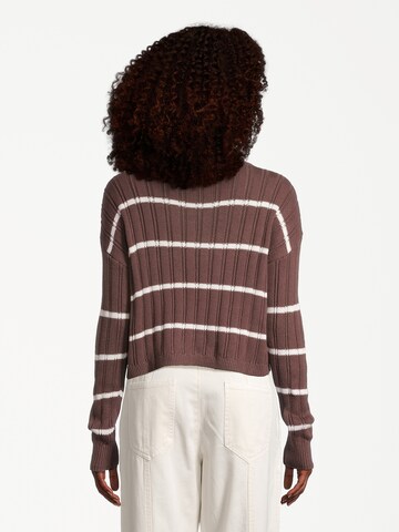 AÉROPOSTALE Sweater in Brown