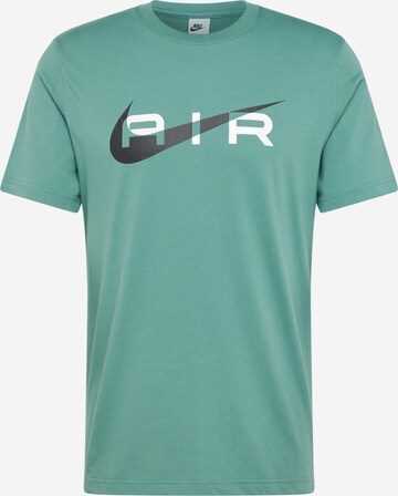 Nike Sportswear Póló 'AIR' - zöld: elől