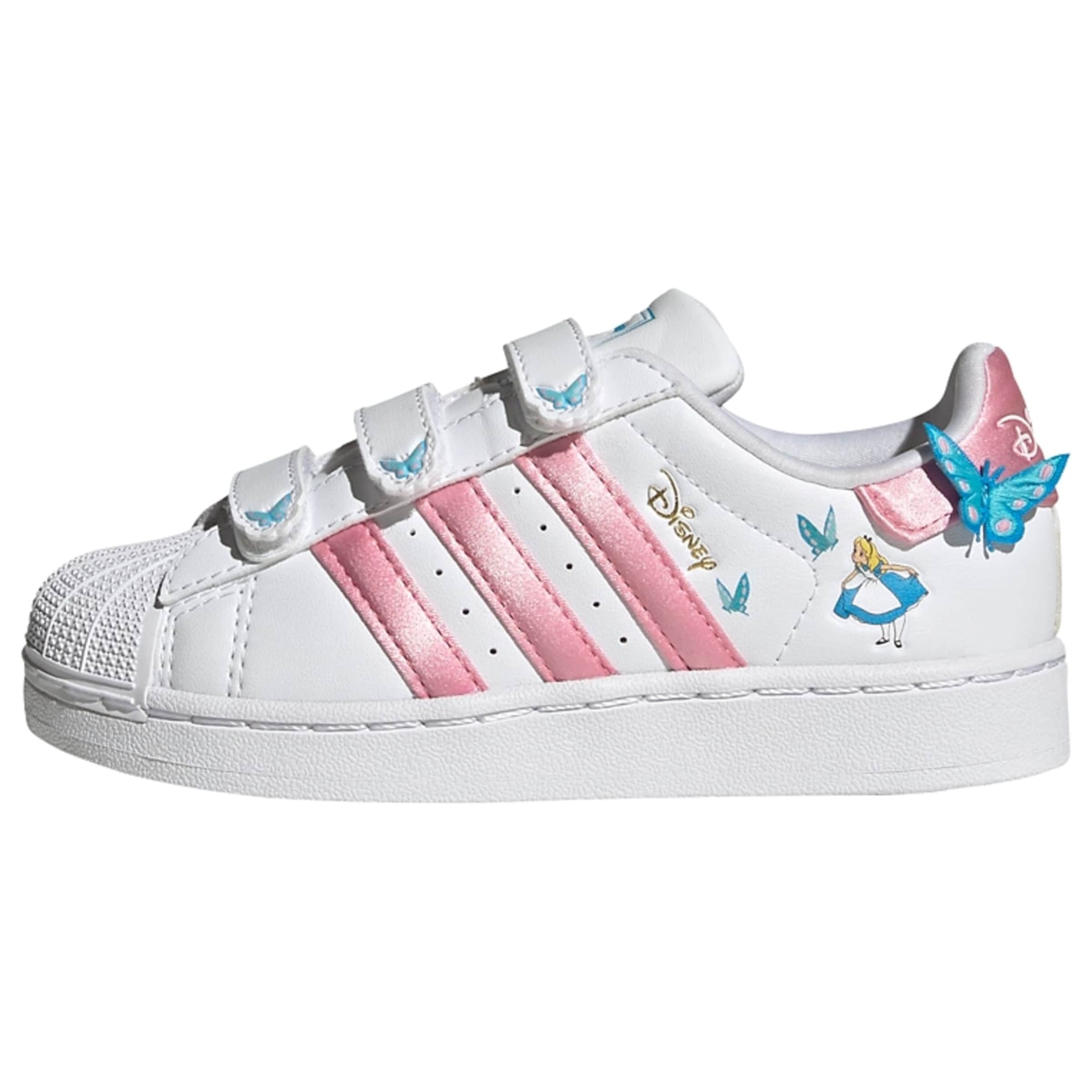 Baskets 'Disney Superstar II' ADIDAS ORIGINALS en blanc : devant