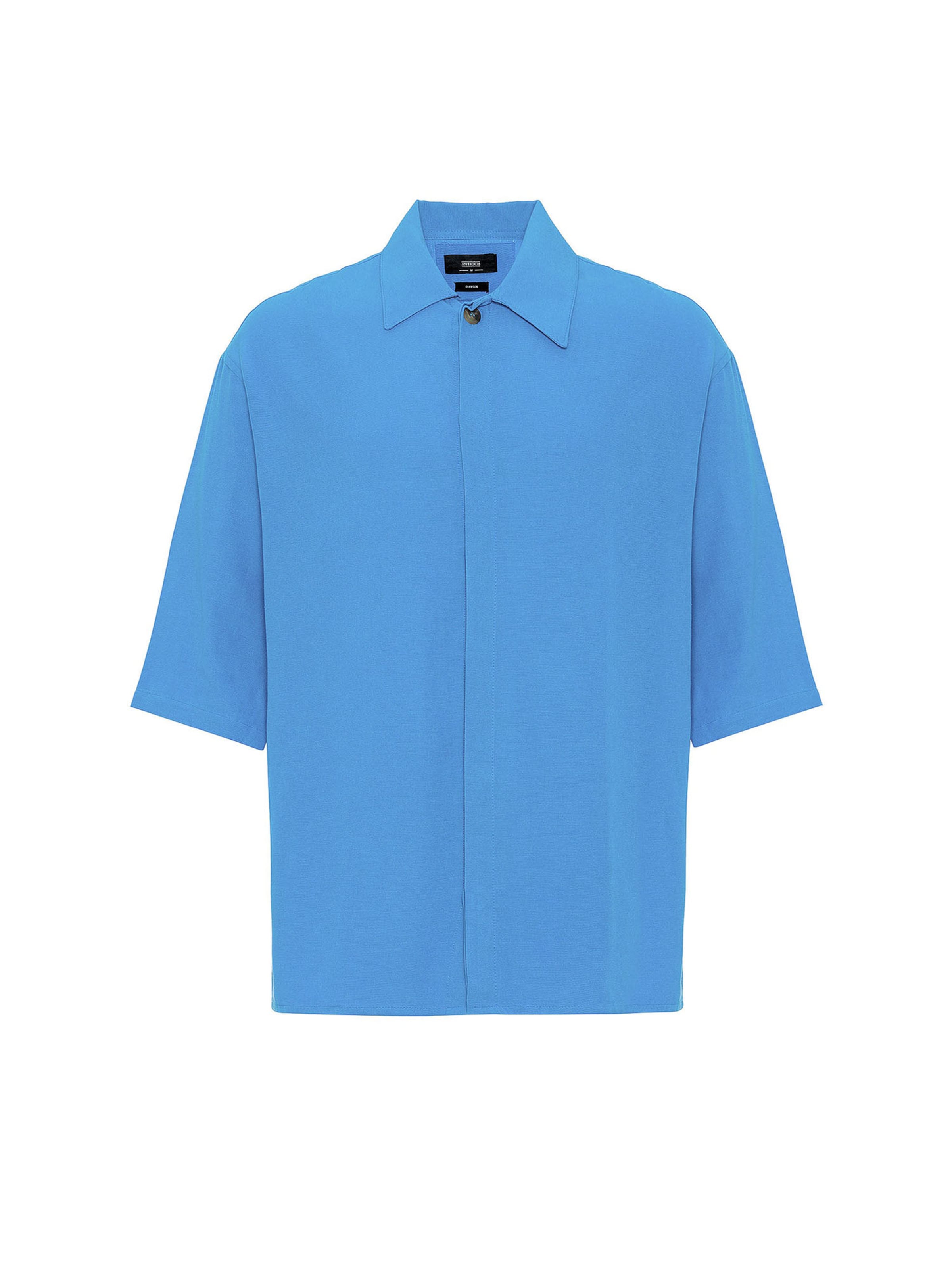 Antioch Comfort fit Overhemd in Blauw: voorkant