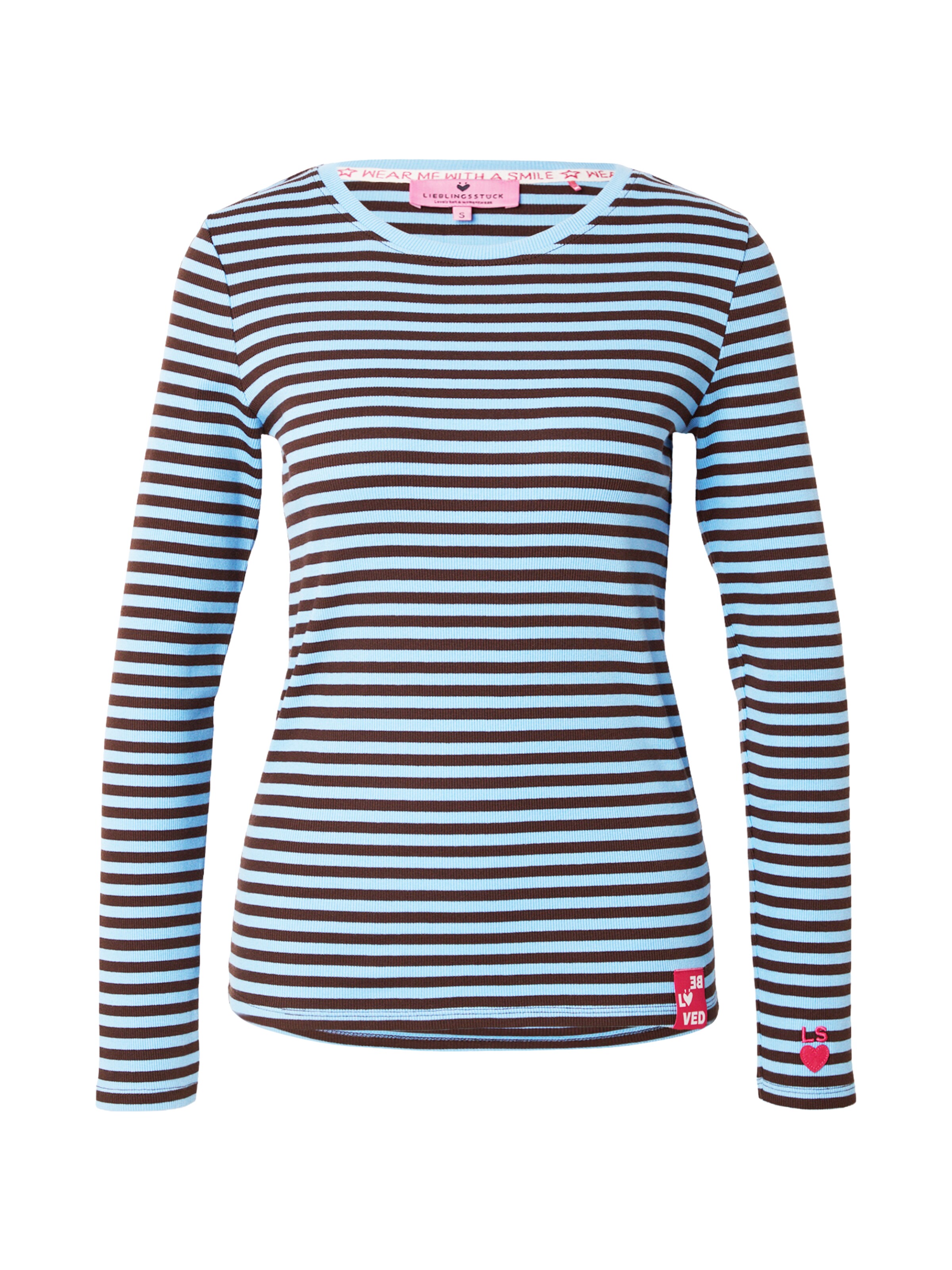 LIEBLINGSSTÜCK Shirts 'Nashi' i blå: forside