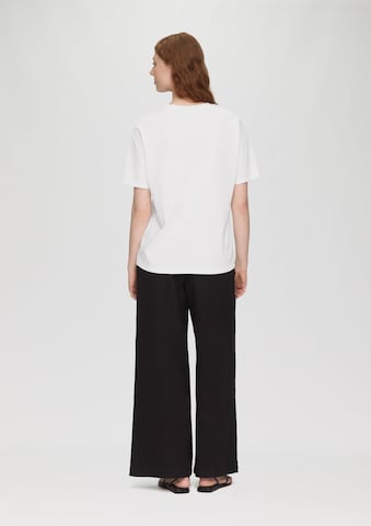 QS T-Shirt in Weiß
