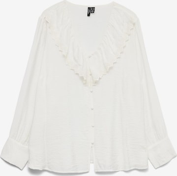 Vero Moda Curve - Blusa 'VMCbilly' en blanco: frente