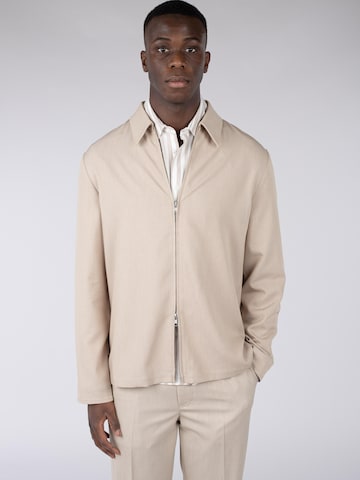 Ciszere Between-Season Jacket 'Evander' in Beige: front