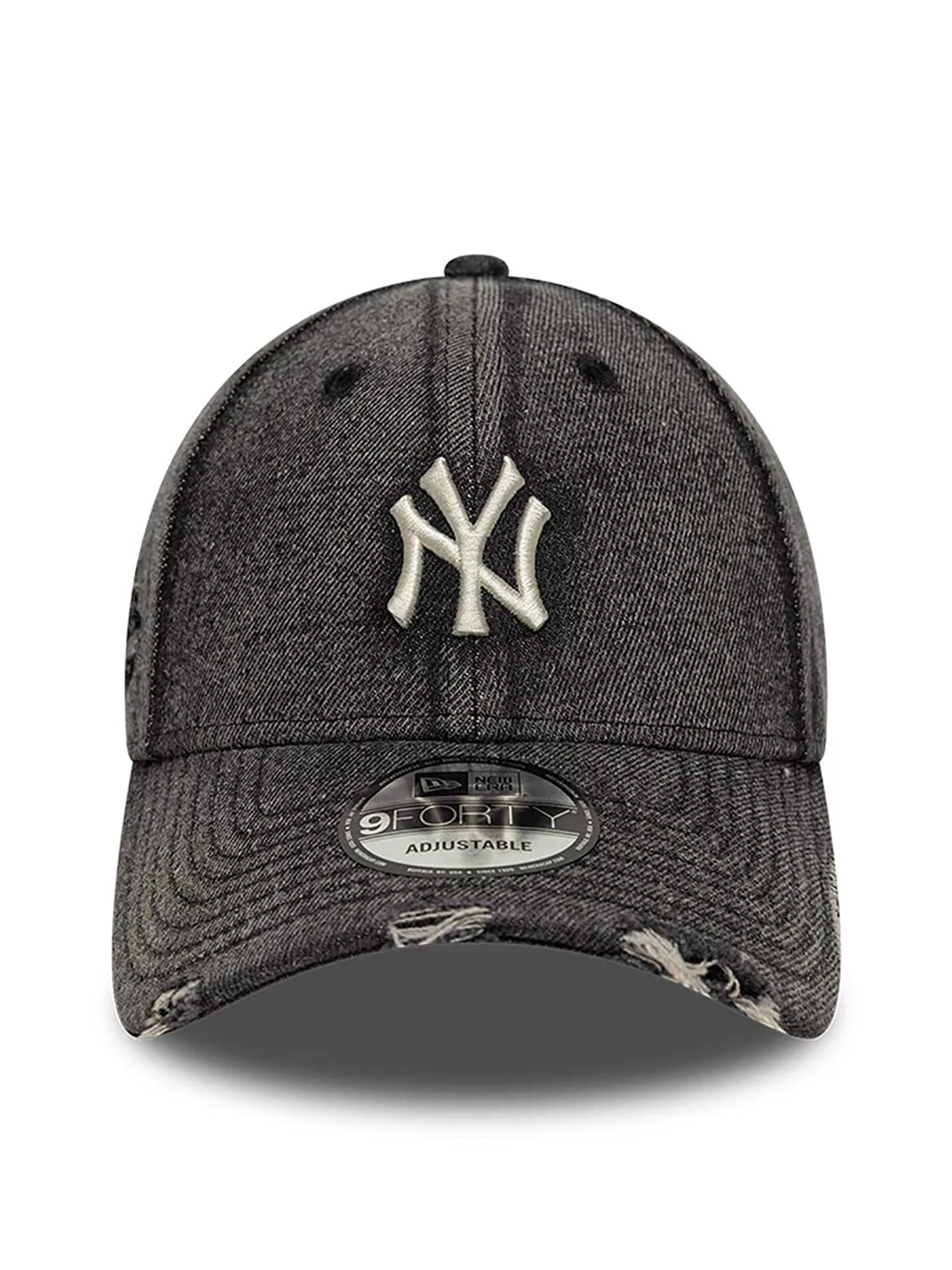 Cappello da baseball '9FORTY New York Yankees' di NEW ERA in nero: frontale