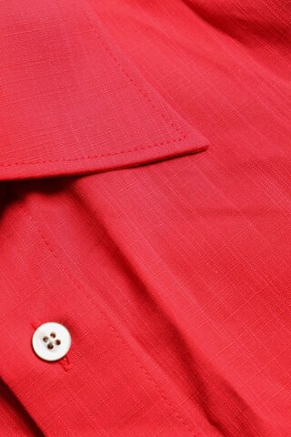 ROYAL CLASS Button Up Shirt in M in Red