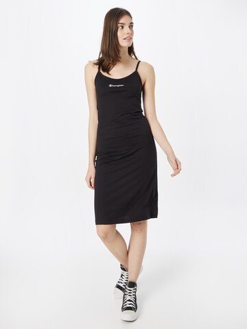 Champion Authentic Athletic Apparel Dress in Black: front