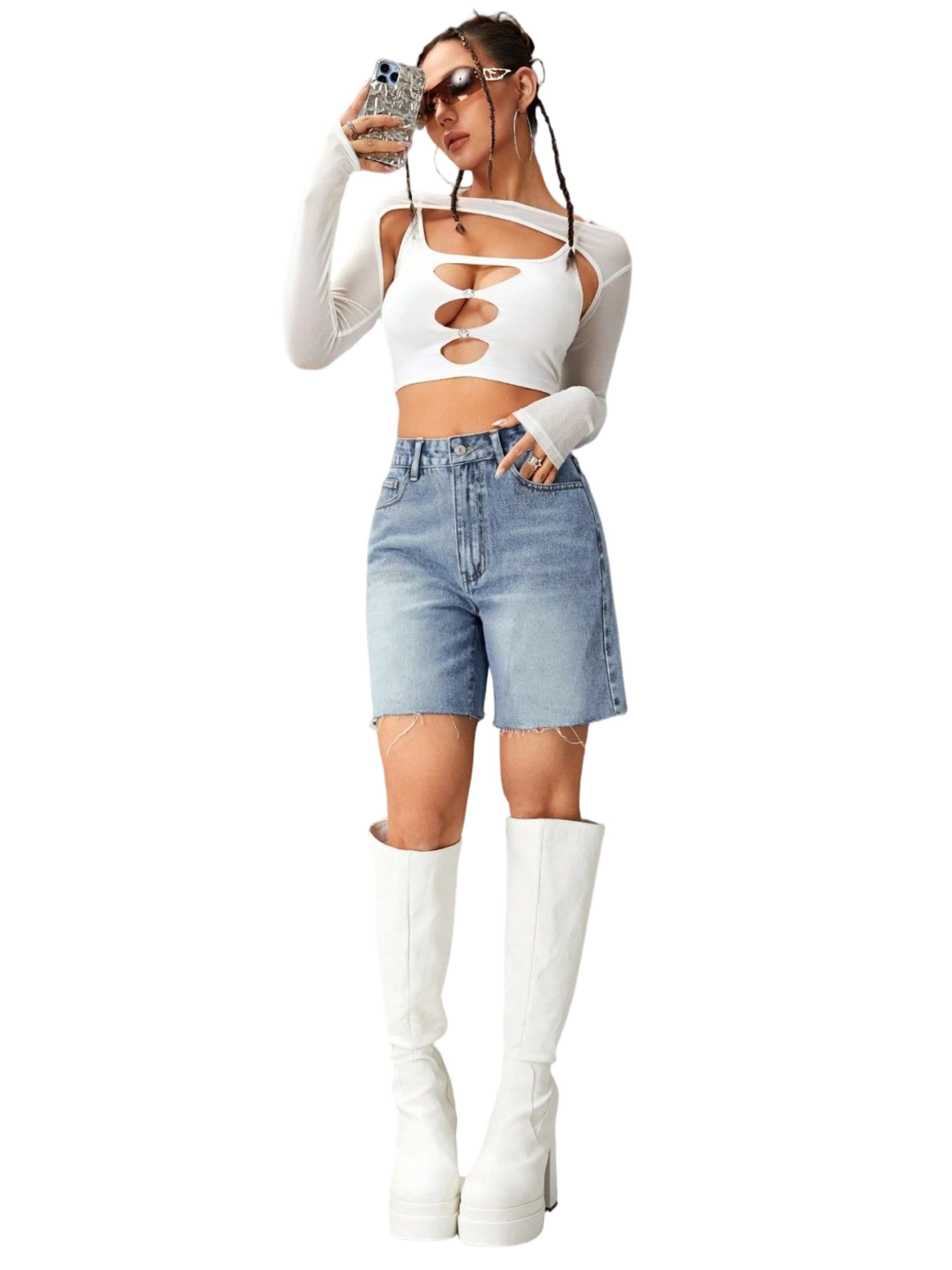 Yesfashion Loose fit Jeans in Blue