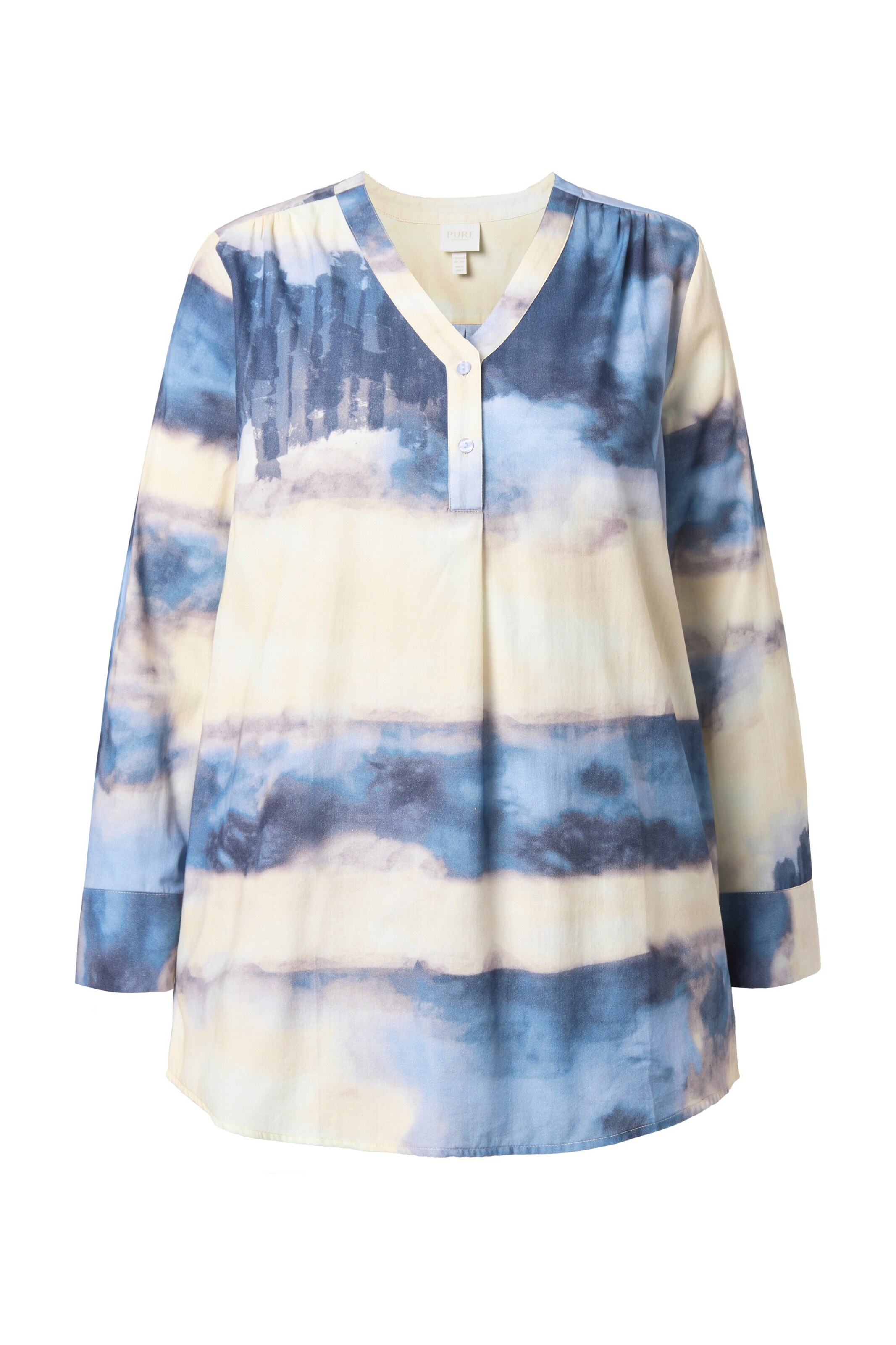 Ulla Popken Tuniek in Beige: voorkant