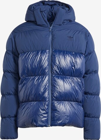 Veste d’hiver 'Adicolor' ADIDAS ORIGINALS en bleu : devant