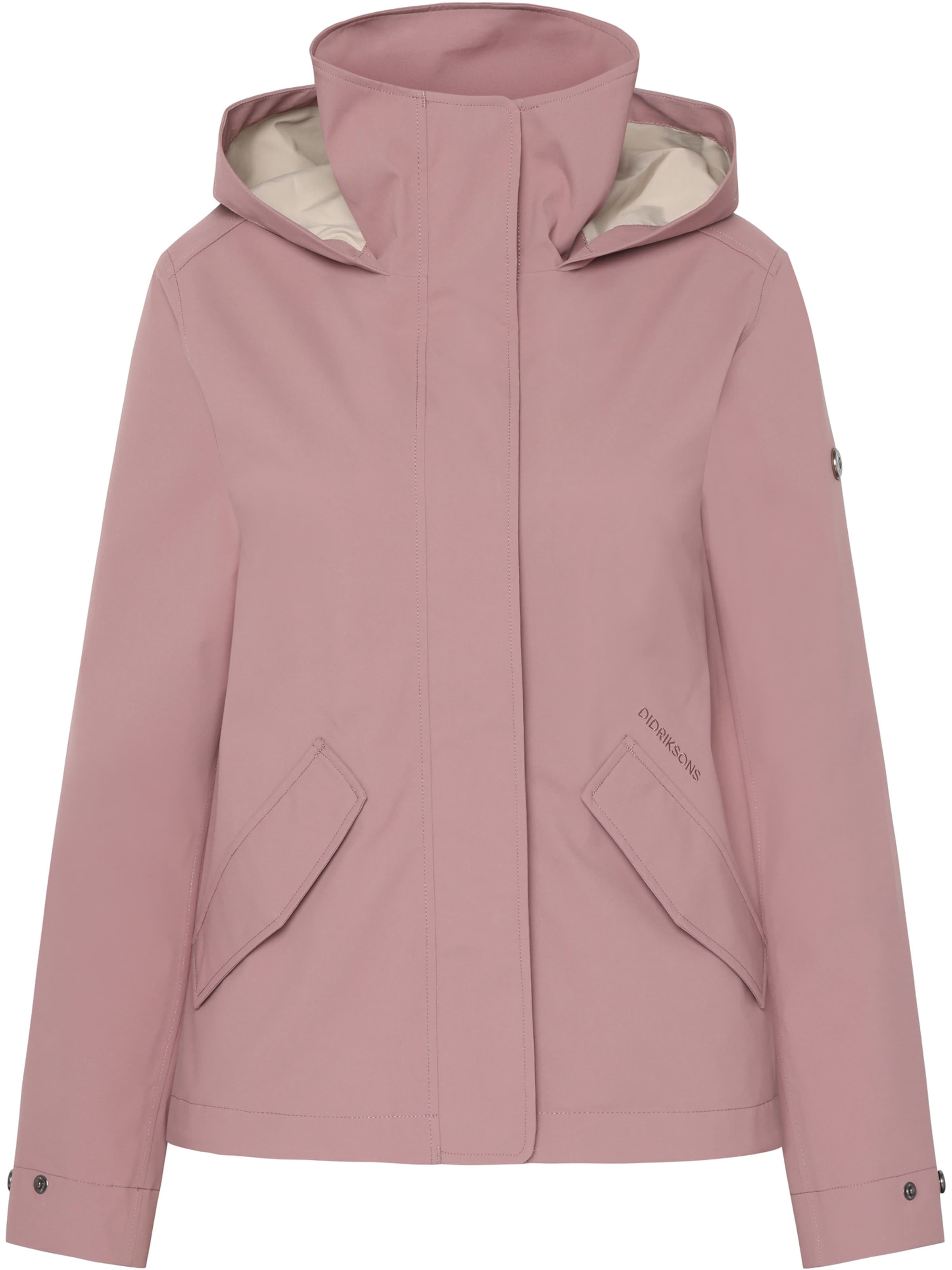 Veste fonctionnelle 'Mabel' Didriksons en rose : devant