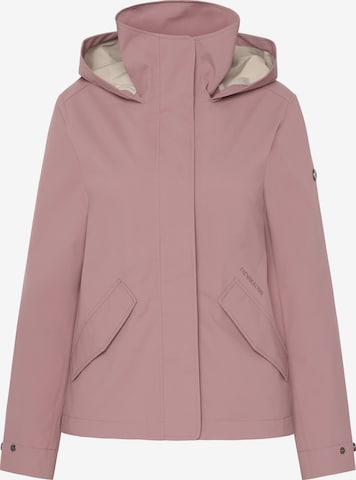 Veste fonctionnelle 'Mabel' Didriksons en rose : devant