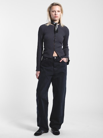 Dr. Denim Baggy Jeans 'Jena Double Knee' in Grijs
