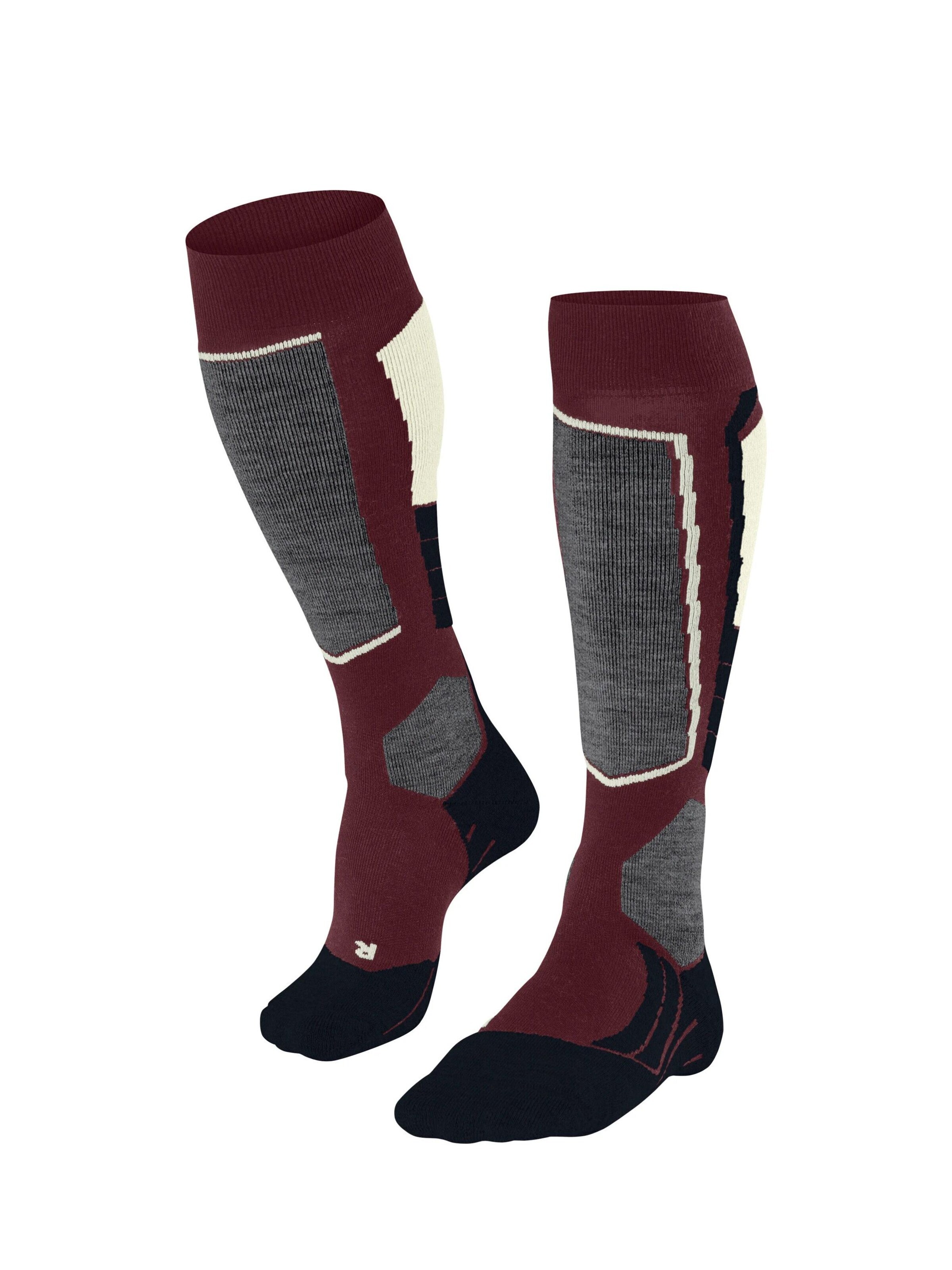 FALKE Athletic Socks 'SK2 Intermediate' in Purple: front