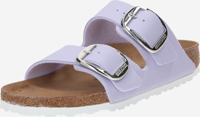 BIRKENSTOCK Mule en violet clair / argent, Vue avec produit