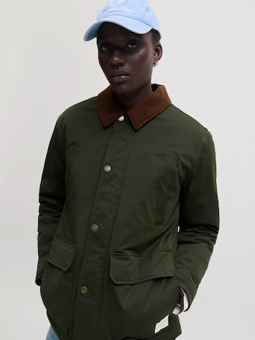 JACK & JONES Átmeneti dzseki 'JORNORREBRO' - zöld