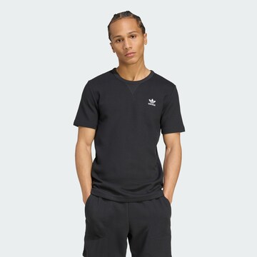 ADIDAS ORIGINALS Футболка 'Trefoil Essentials' в Черный: спереди