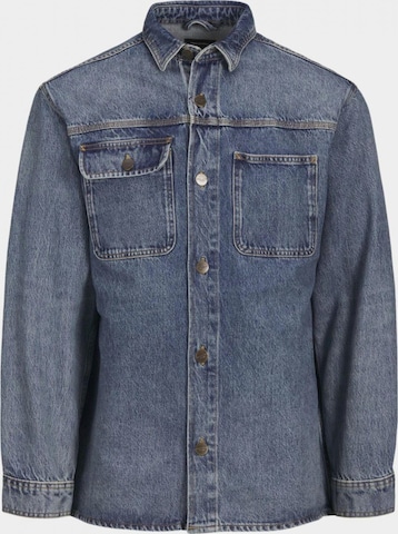 Coupe regular Chemise Jacks & Jones en bleu : devant