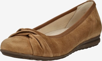 Ballerines GABOR en marron : devant