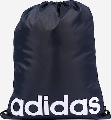 ADIDAS PERFORMANCE Athletic Gym Bag in Blue: front