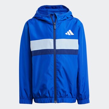 ADIDAS SPORTSWEAR Sportjacke in Blau: Vorderseite
