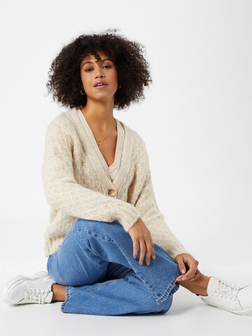 VERO MODA Cardigan 'VMELINORA' i beige