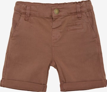 EN FANT - regular Pantalón en marrón: frente