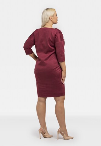 Karko Shirt Dress 'SONATA' in Red