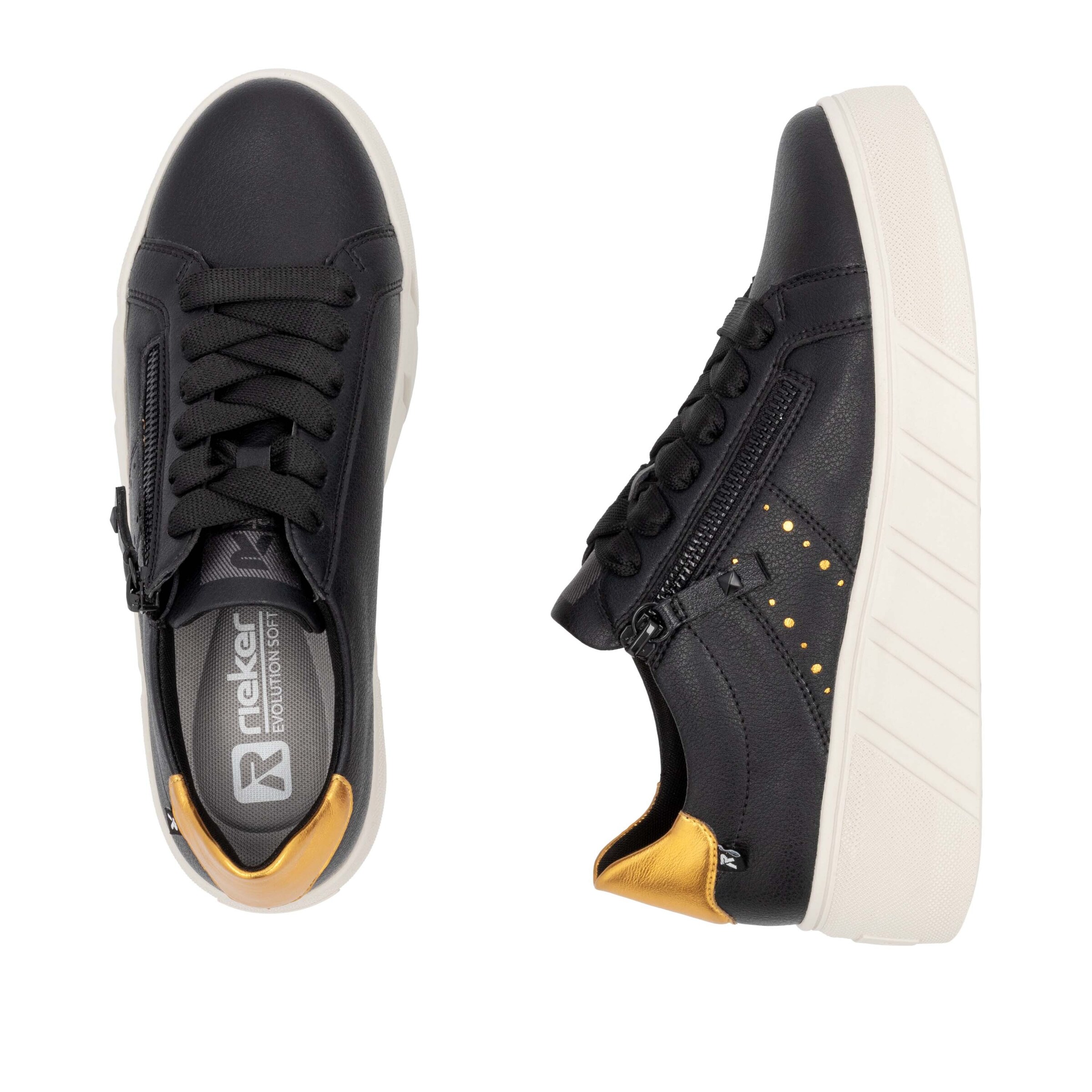 Rieker Sport Sneakers in Black