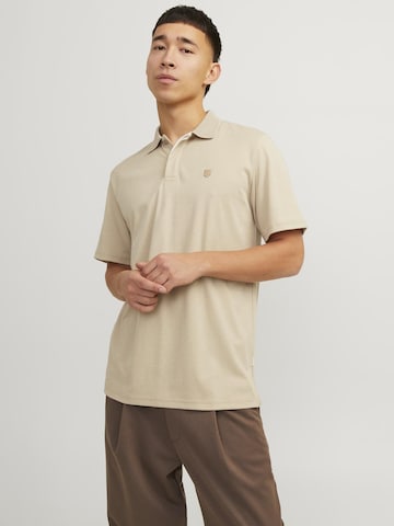 JACK & JONES T-shirt 'RODNEY' i brun: framsida