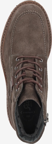 SIOUX Lace-Up Boots 'Adalrik' in Brown