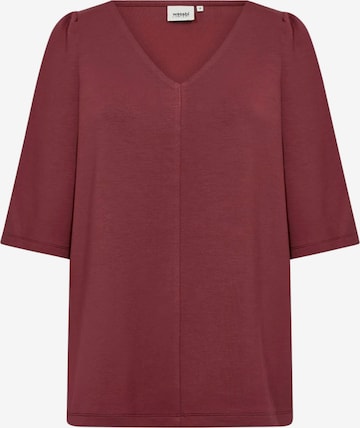 T-shirt ' WA-SEBINA 70 ' Wasabi Concept en rouge : devant