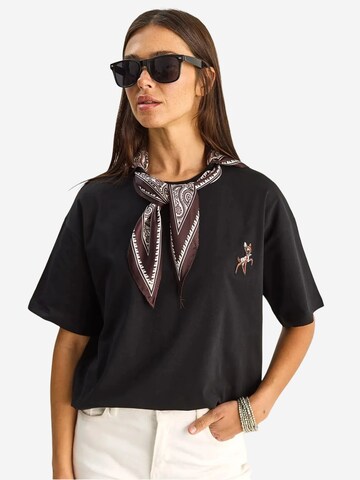 Bianco Lucci Shirt in Black: front