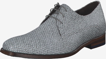 Floris van Bommel Lace-Up Shoes in Grey: front