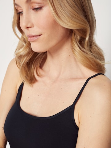 HUBER Top ' Soft Modal ' in Black