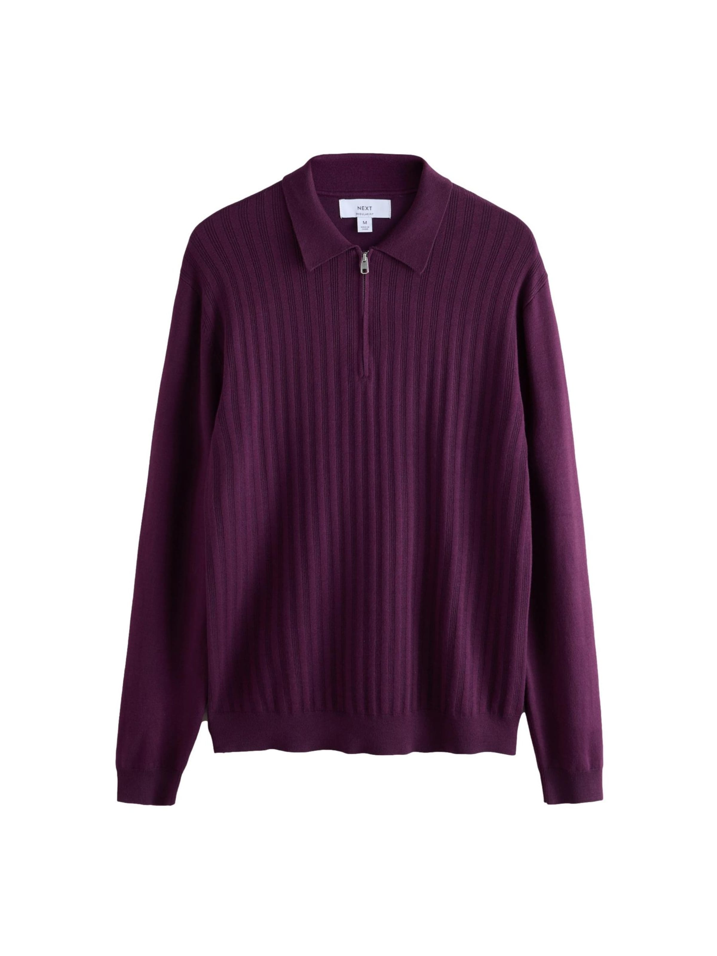 Next Sweater in Purple: front