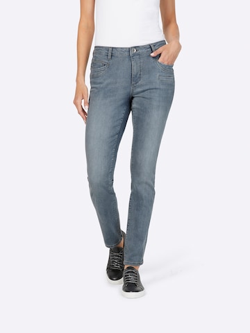 heine Regular Jeans in Blauw: voorkant