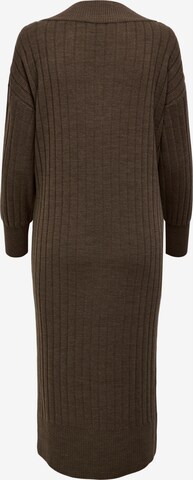 Only Maternity Knitted dress in Brown