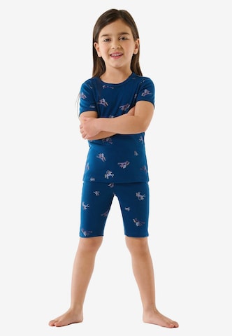 SCHIESSER Pajamas in Blue: front