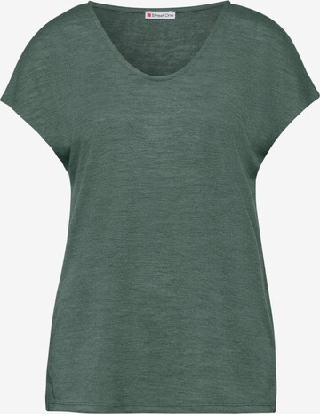 STREET ONE Shirt in Green: front